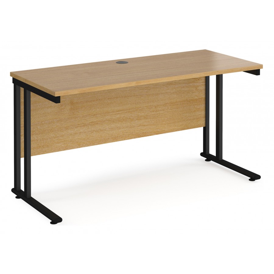 Maestro 600mm Deep Straight Office Desk